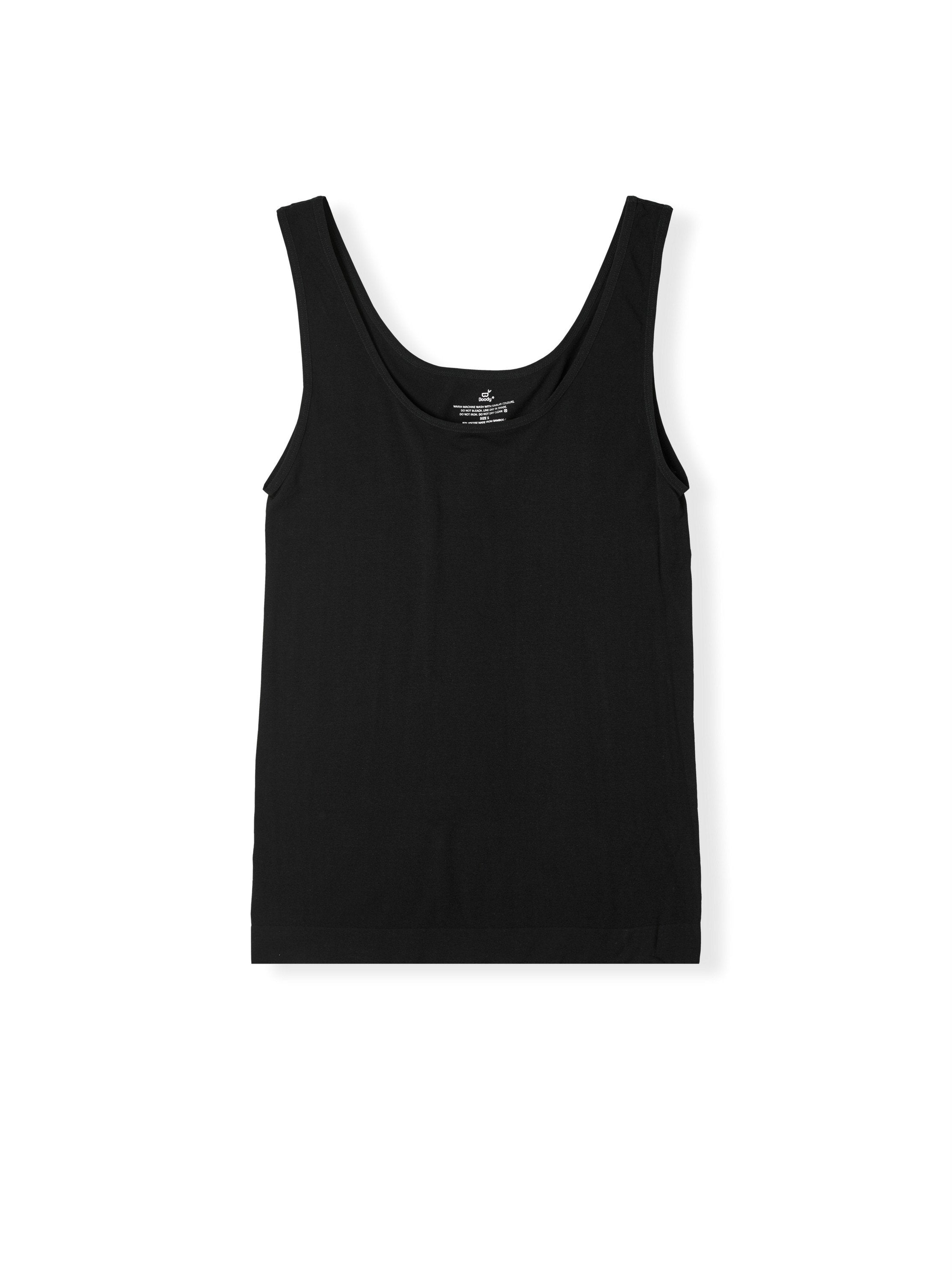 Boody Wear Women Tank Top Black - Medium