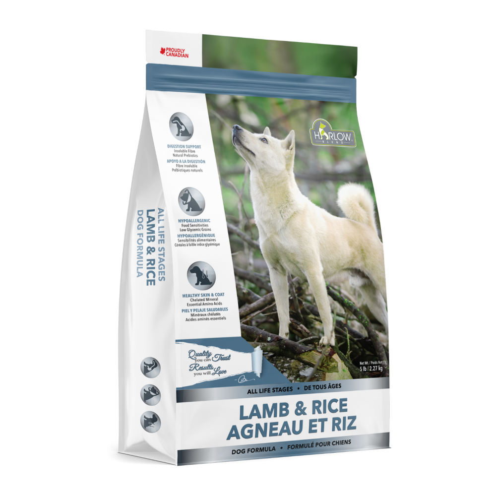 Harlow Blend Lamb & Rice Dog Formula for All Life Stages