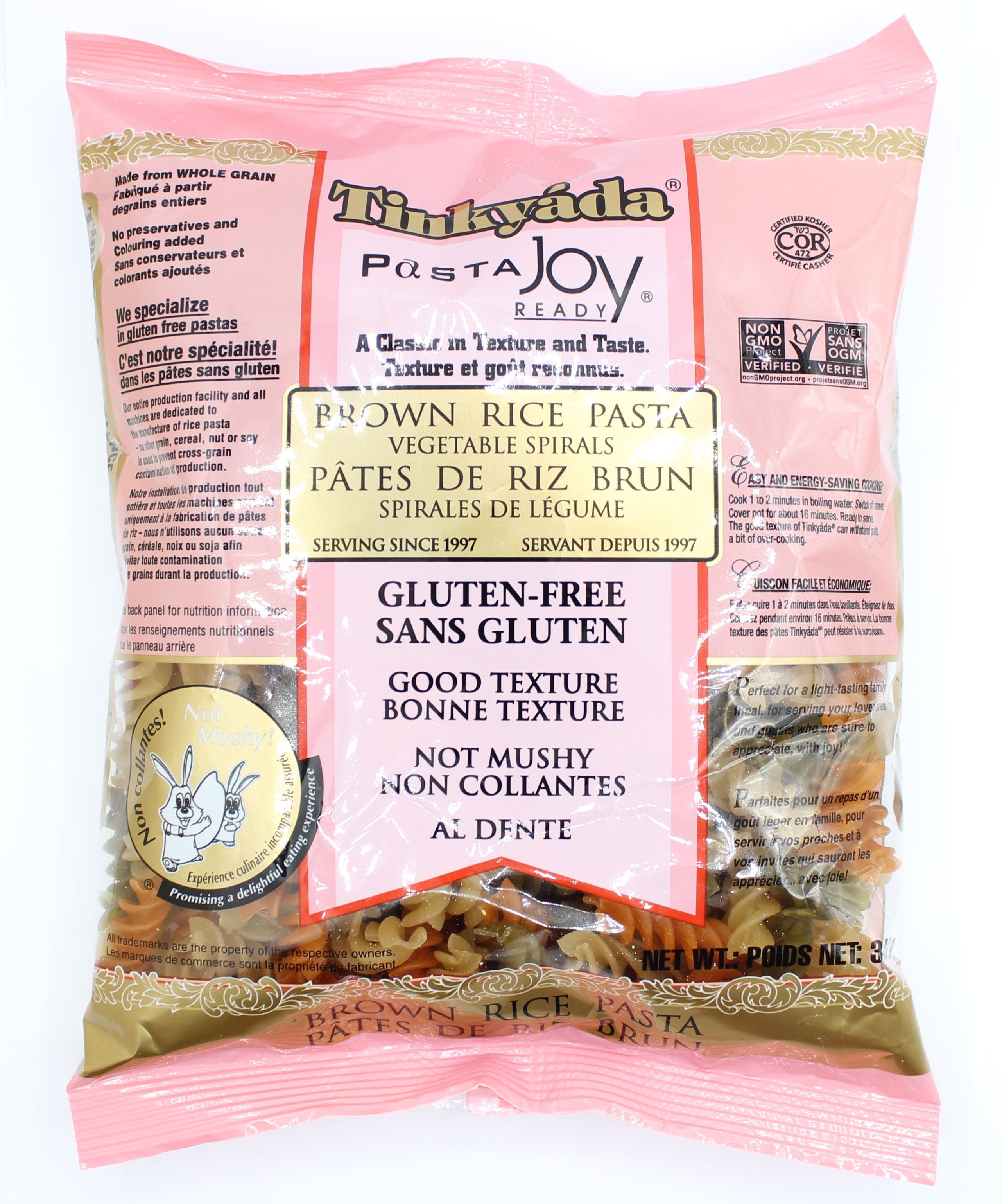 Vegetable Spirals Pasta