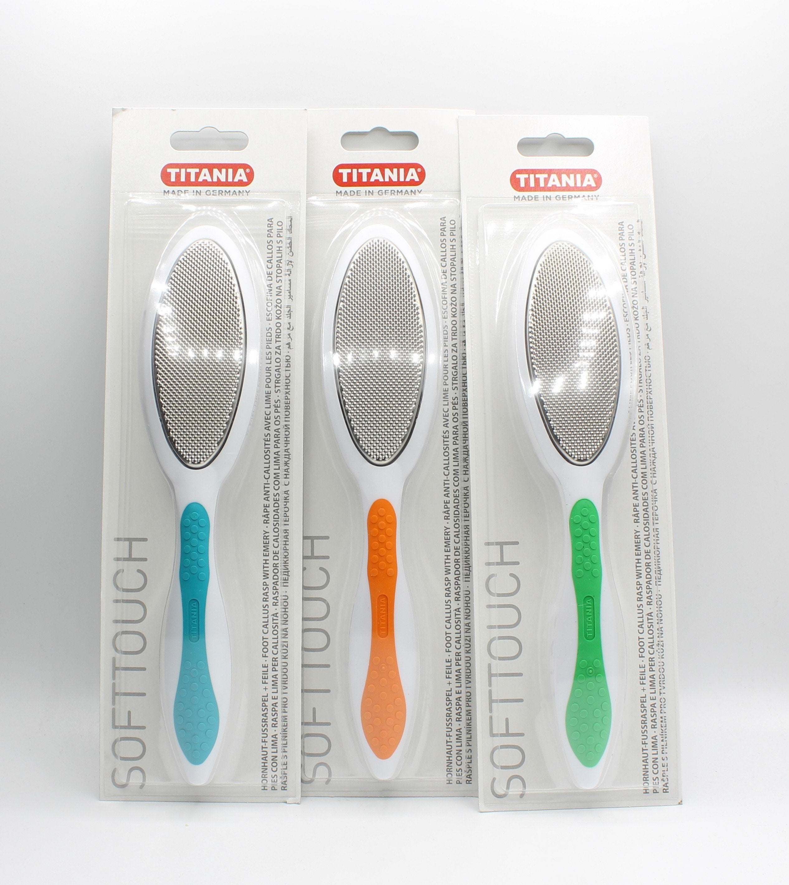 Titania Foot Callus Raspberry w/ Emery