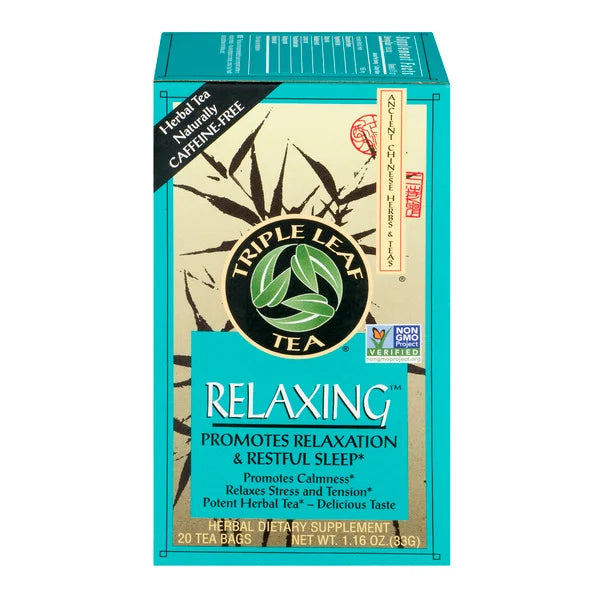 Triple Leaf Tea Relaxing Tea Caffeine-Free