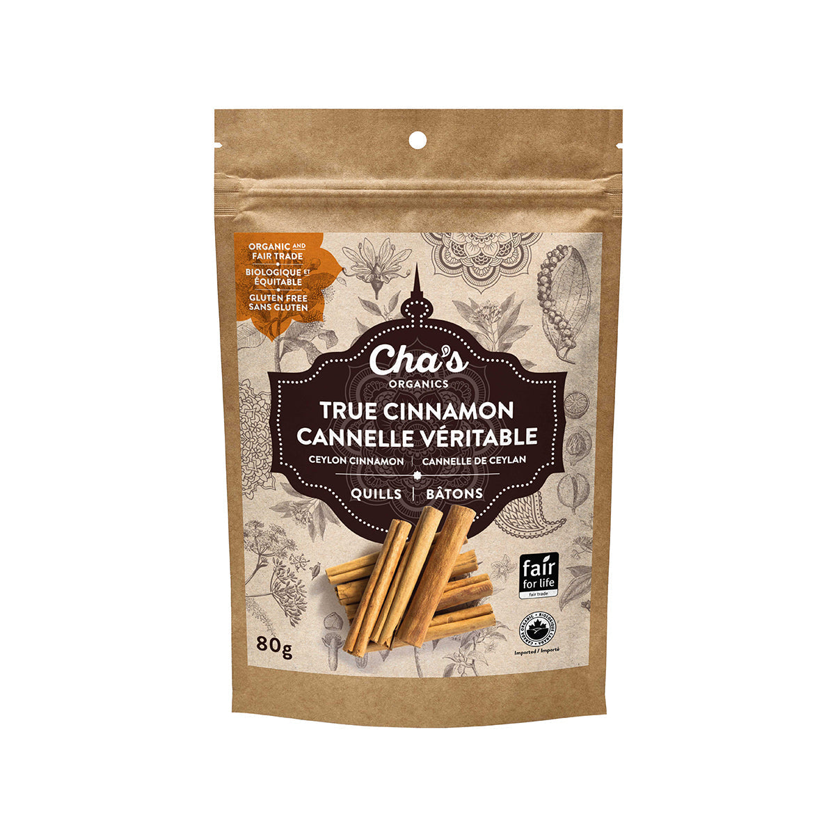 Cha's Organics Organic True Cinnamon Quills