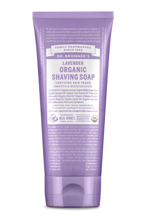 Dr. Bronner's Lavender Shaving Soap