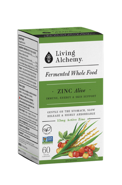Living Alchemy Zinc Alive Immune Energy & Skin Support