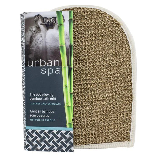 Urban Spa Exfoliating Bamboo Bath Mitt