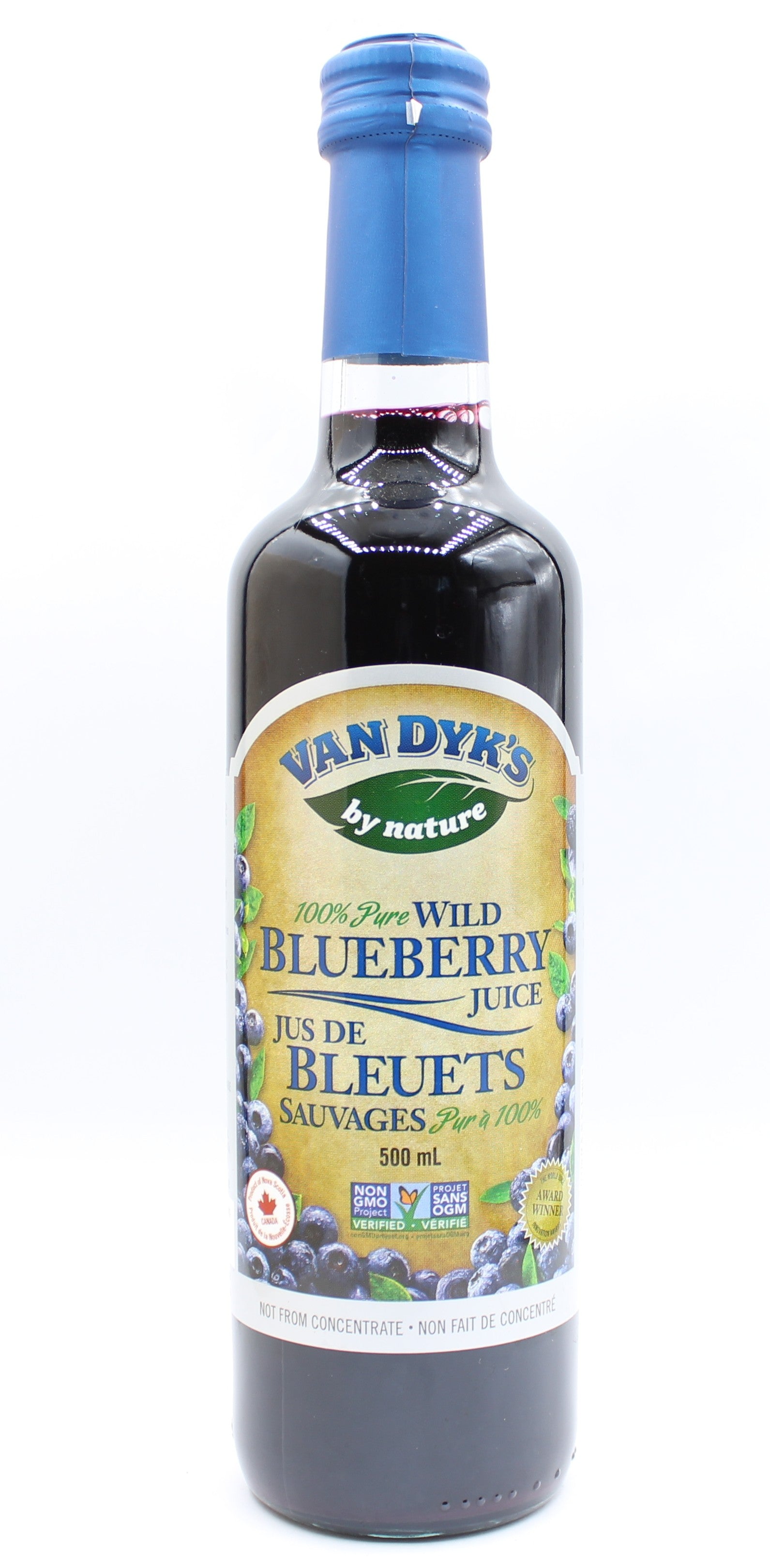 Van Dyk's Wild Blueberry Juice