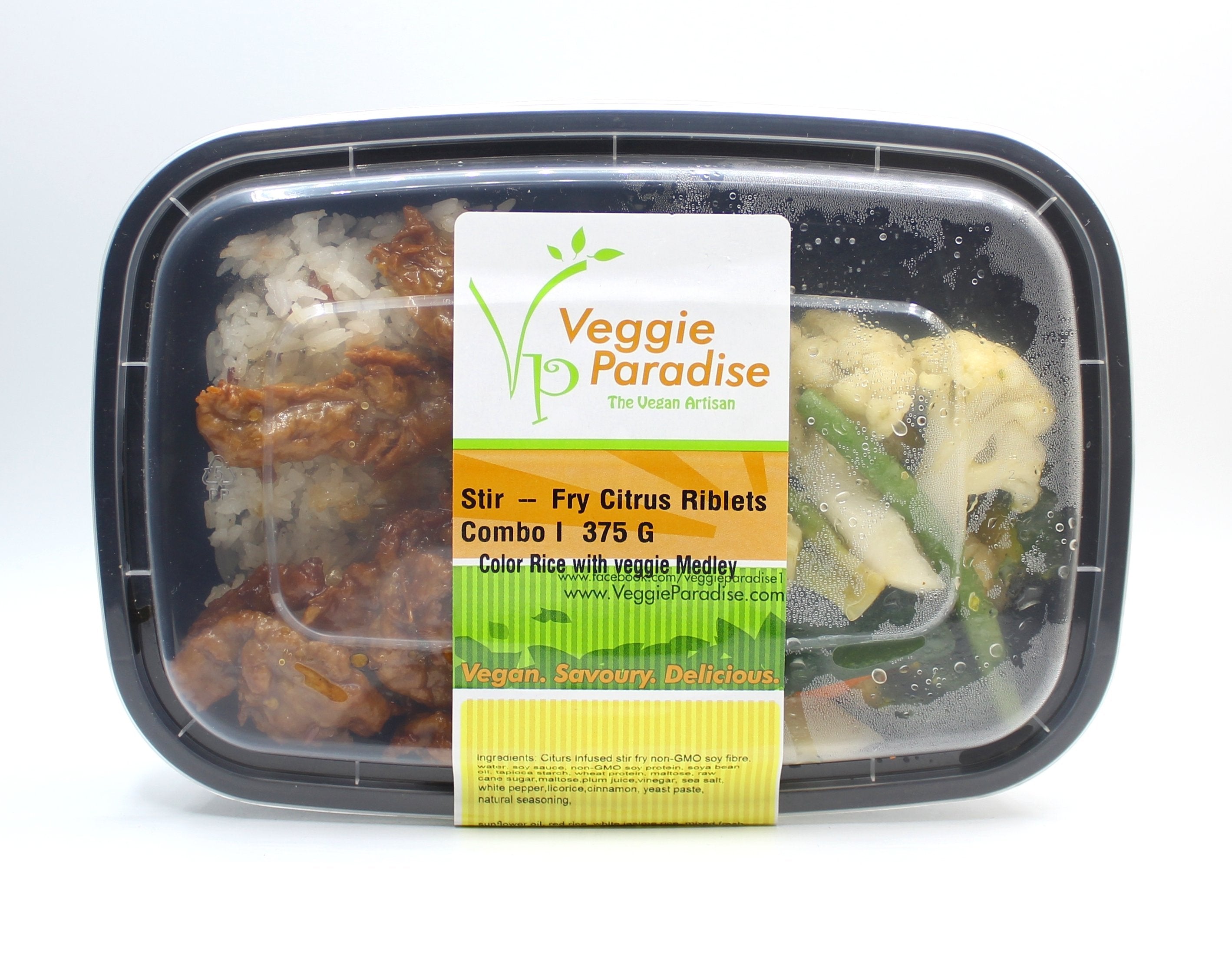 Veggie Paradise Stir-Fry Citrus Riblets