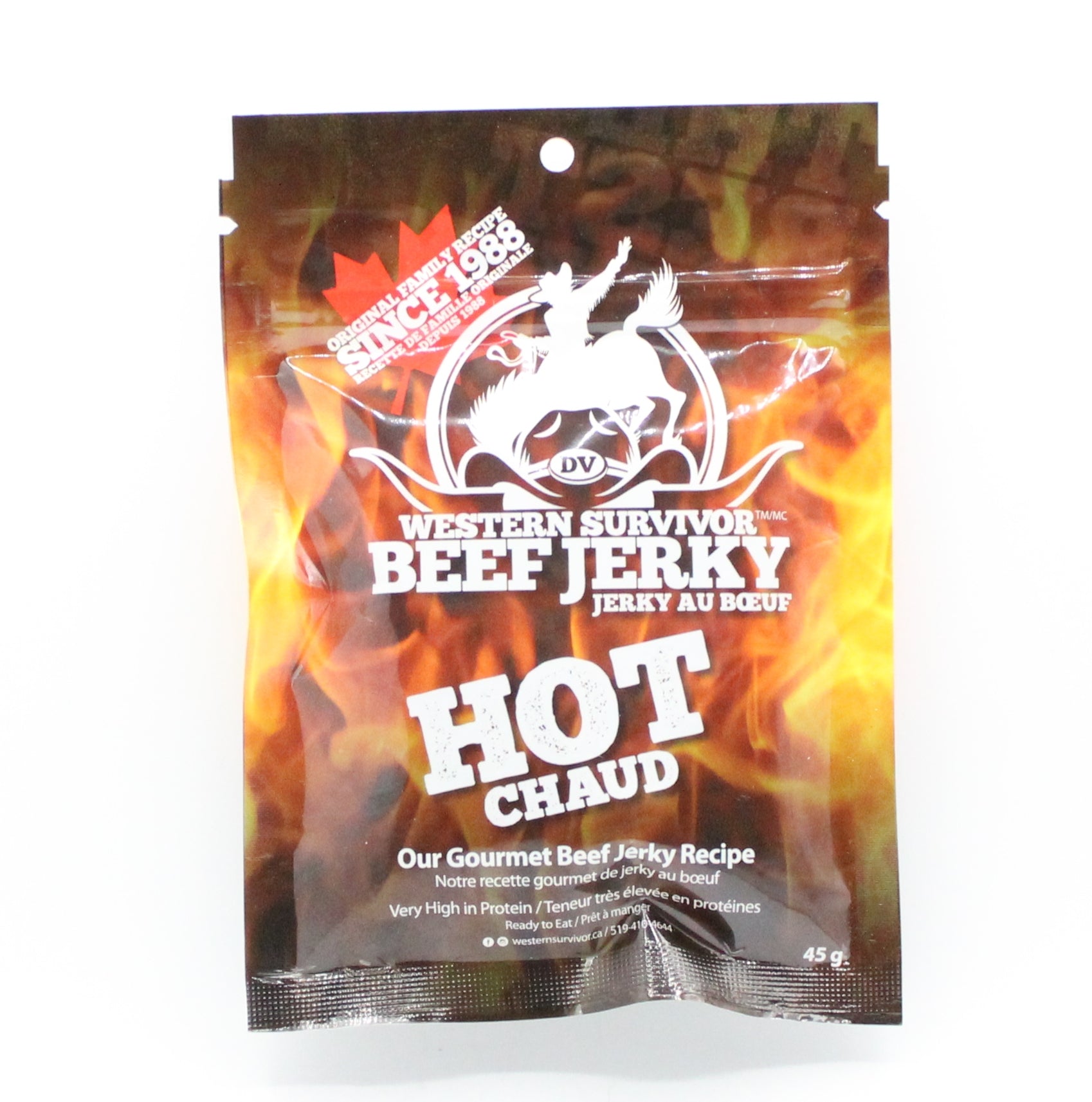 Western Survivor Beef Jerky Hot Beef Jerky
