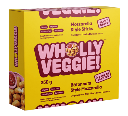 Wholly Veggie Vegan Mozzarella Style Sticks
