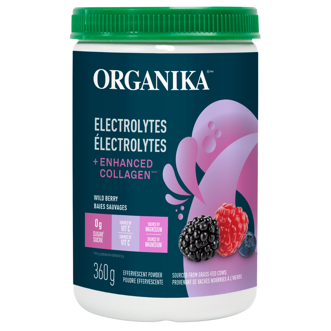 Organika Wild Berry Electrolyte + Collagen