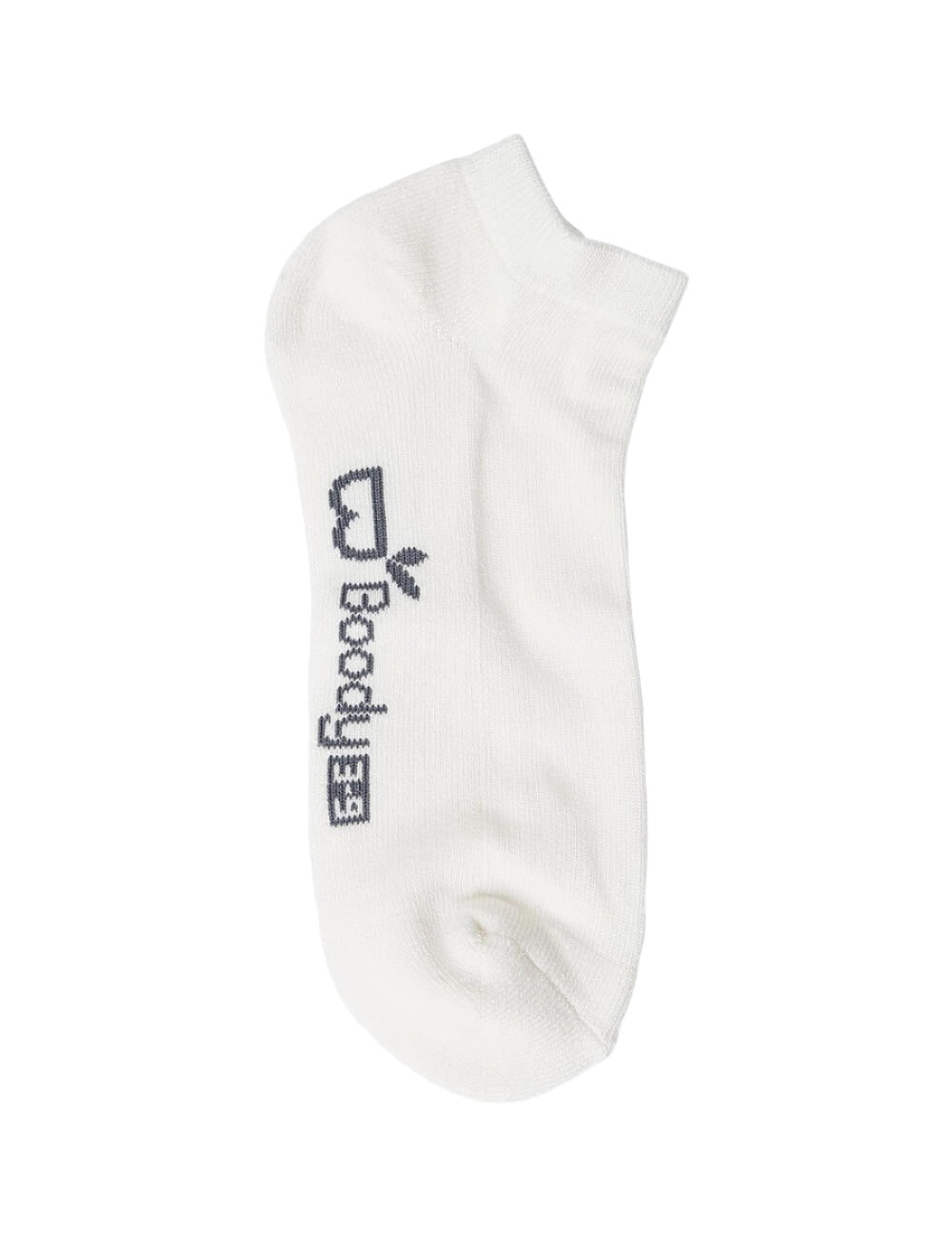 Boody Wear Women Sport Ankle Socks White