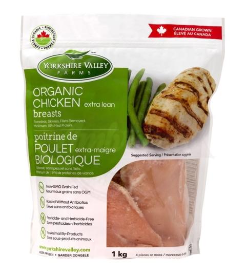 Yorkshire Valley Organic Boneless Chicken Breasts