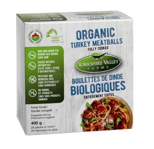 Yorkshire Valley Organic Turkey Meatballs
