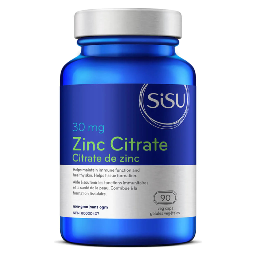 Sisu Zinc Citrate - 30mg