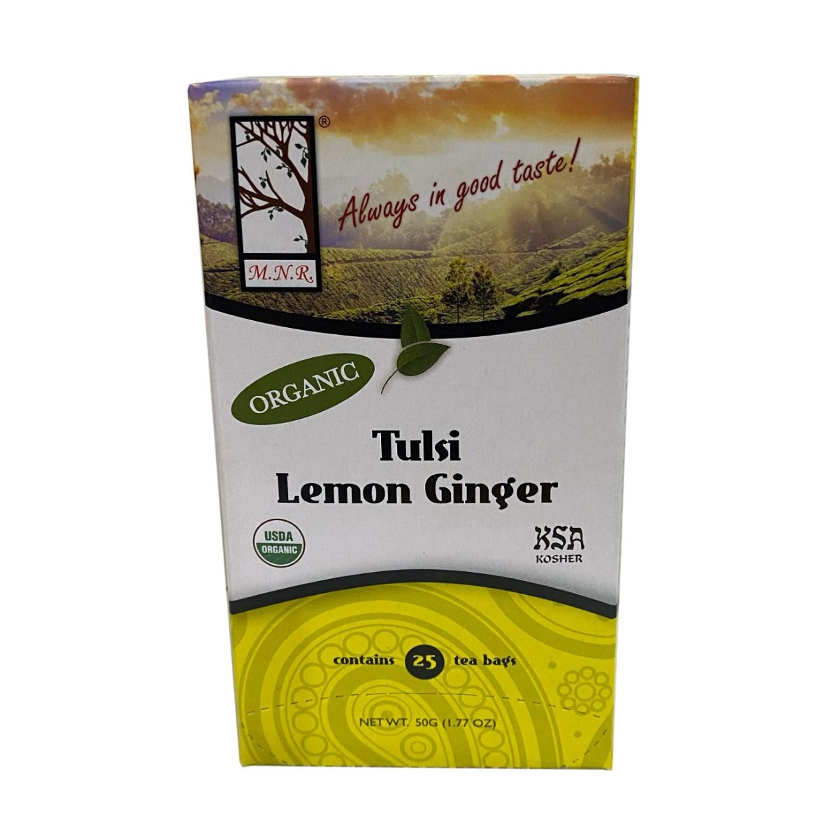 Always in Good Taste Organic Tulsi Lemon Ginger Tea