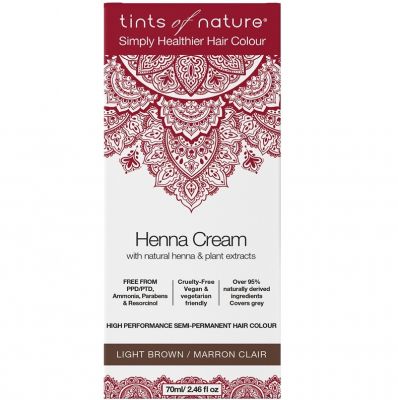 Tints Of Nature Light Brown Henna Cream