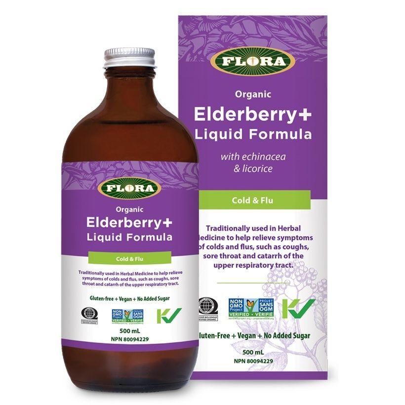 Flora Elderberry + Liquid Formula