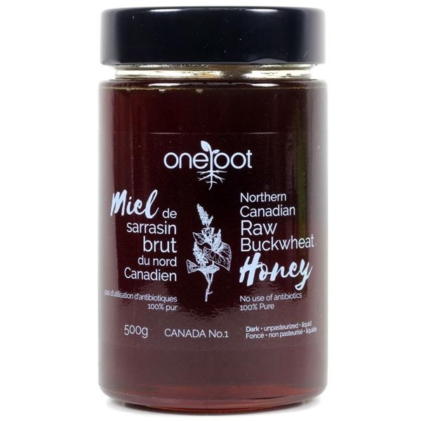Oneroot Raw Buckwheat Honey