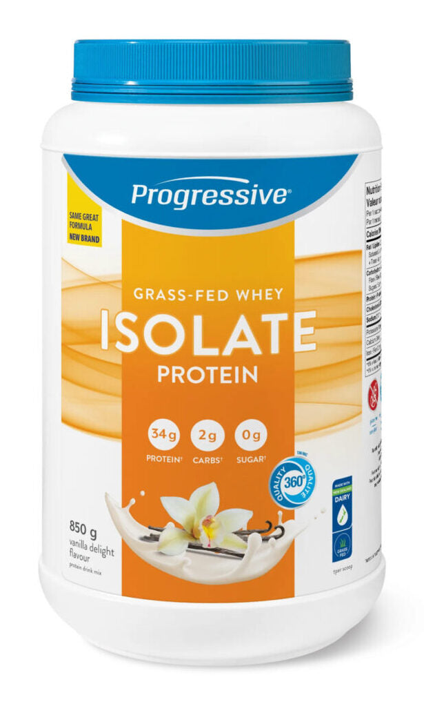 Vanilla Grass Fed Whey Isolate Protein