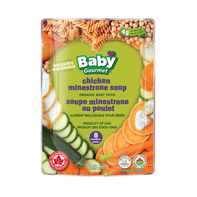 Baby Gourmet Chicken Minestrone Soup