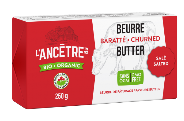 L'Ancetre Organic Salted Butter