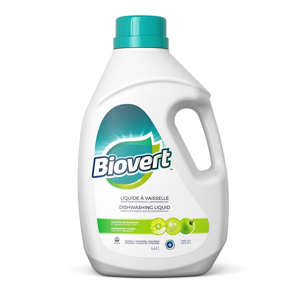 Biovert Green Apple Dishwashing Liquid