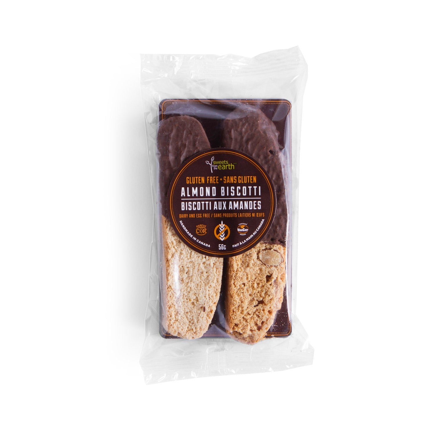 Sweets From The Earth Gluten Free Almond Biscotti
