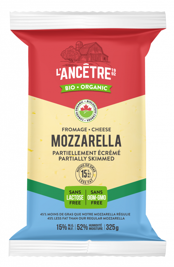 L'Ancetre Organic Mozzarella 15%