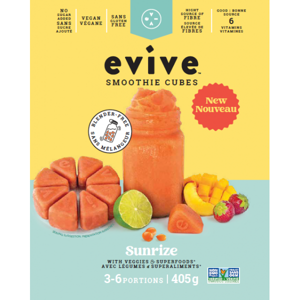 Evive Organic Sunrize Smoothie Cubes