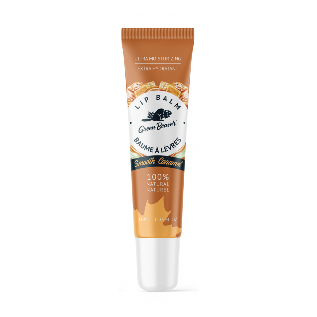 Green Beaver Smooth Caramel Lip Balm with Shea Butter