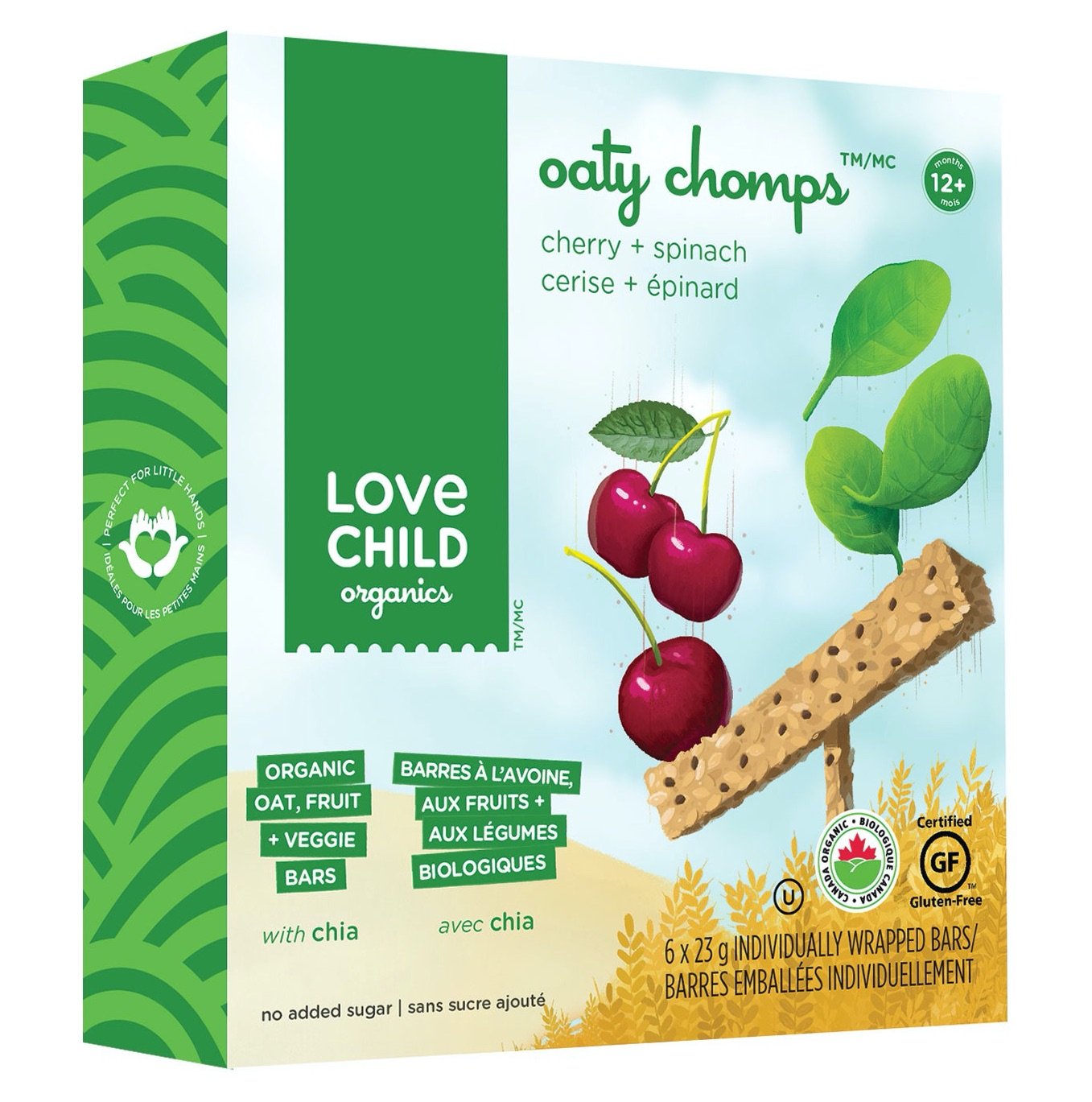 Love Child Cherry & Spinach Oaty Chomps
