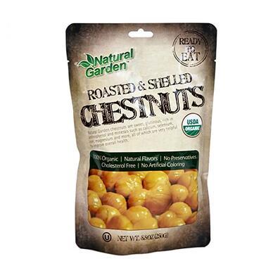 Natural Garden Roasted & Shelled Chestnuts
