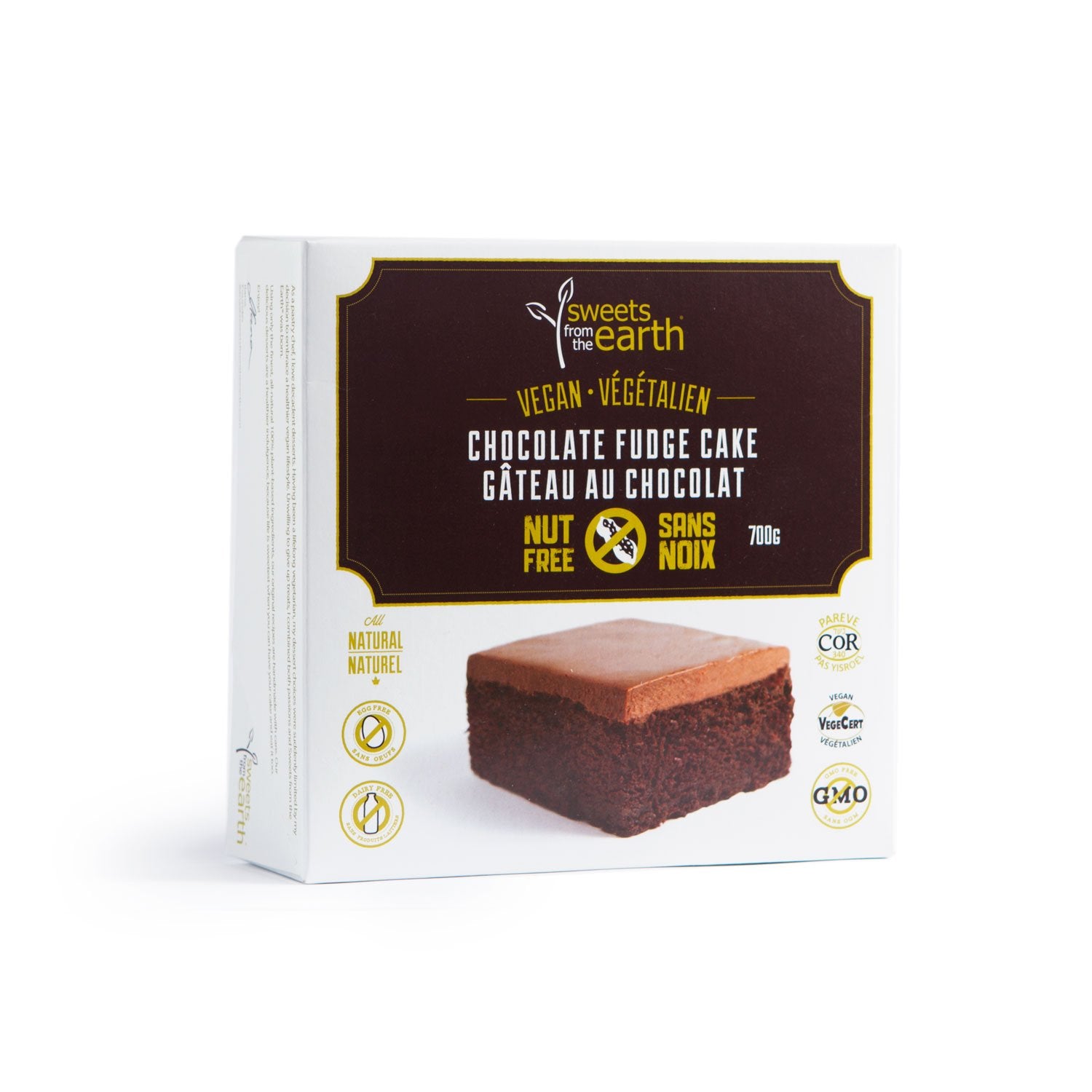 Sweets From The Earth Chocolate Fudge Cake