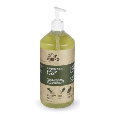 The Soap Works Lavender Liquid Soap