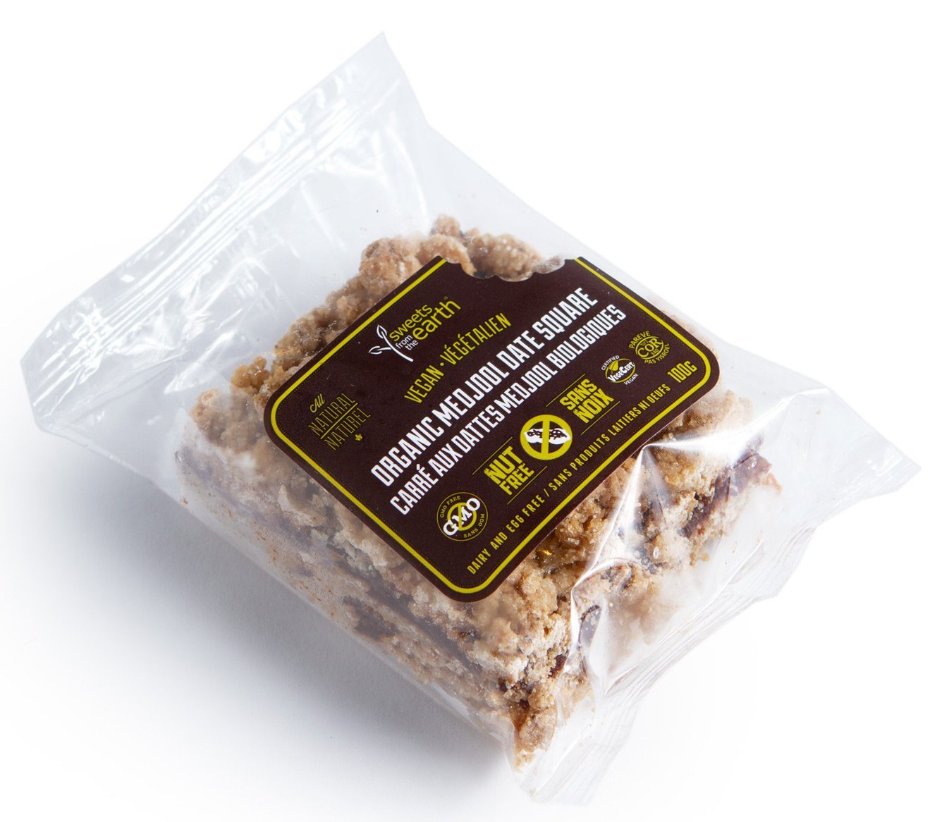 Sweets From The Earth Organic Medjool Date Square