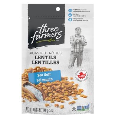 Three Farmers Roasted Sea Salt Lentils