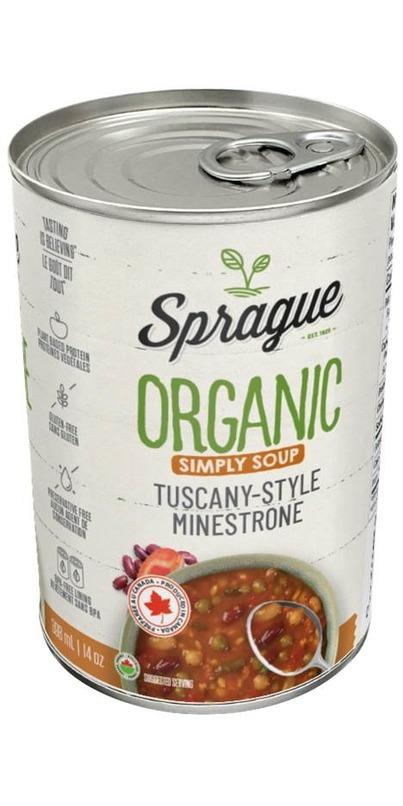 Sprague Organic Tuscany Minestrone Soup