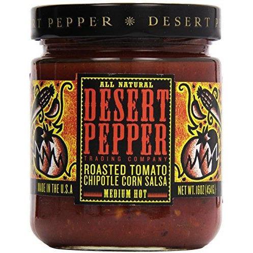 Desert Pepper Tomato Chipotle Corn Salsa - Medium Hot