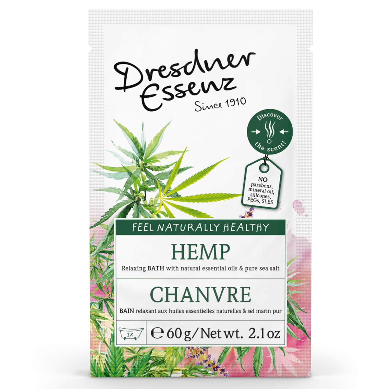Dresdner Essenz Hemp Bath Salts