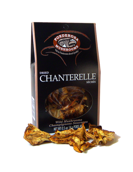 Ponderosa Dried Chanterelle Mushrooms