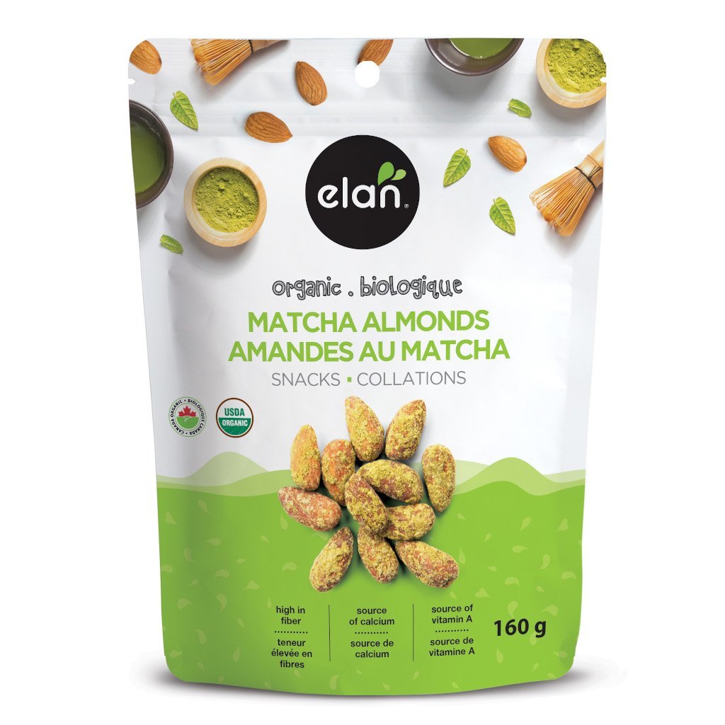 Elan Organic Matcha Almonds