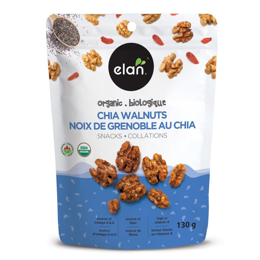 Elan Organic Chia Walnuts