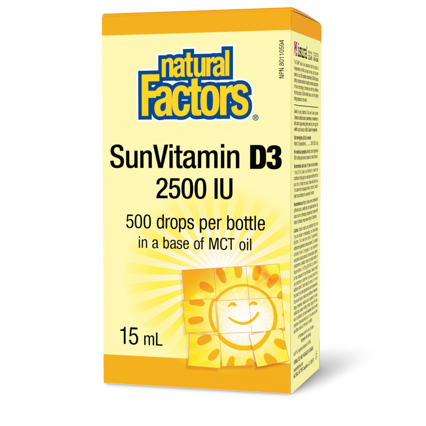 SunVitamin D3 2500IU