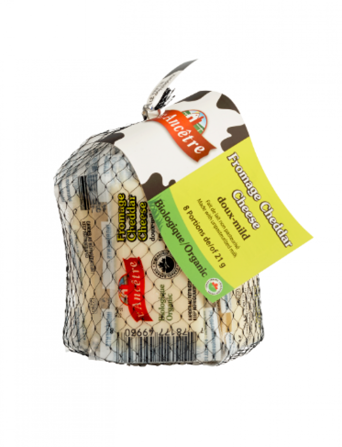 L'Ancetre Organic Mild Cheddar Portions