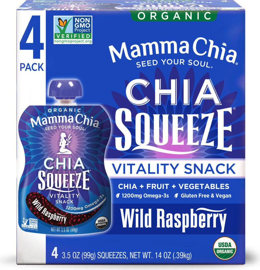 Mamma Chia Chia Squeeze Wild Raspberry