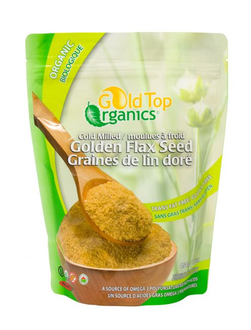 Organic Ground Gold Flax Seeds