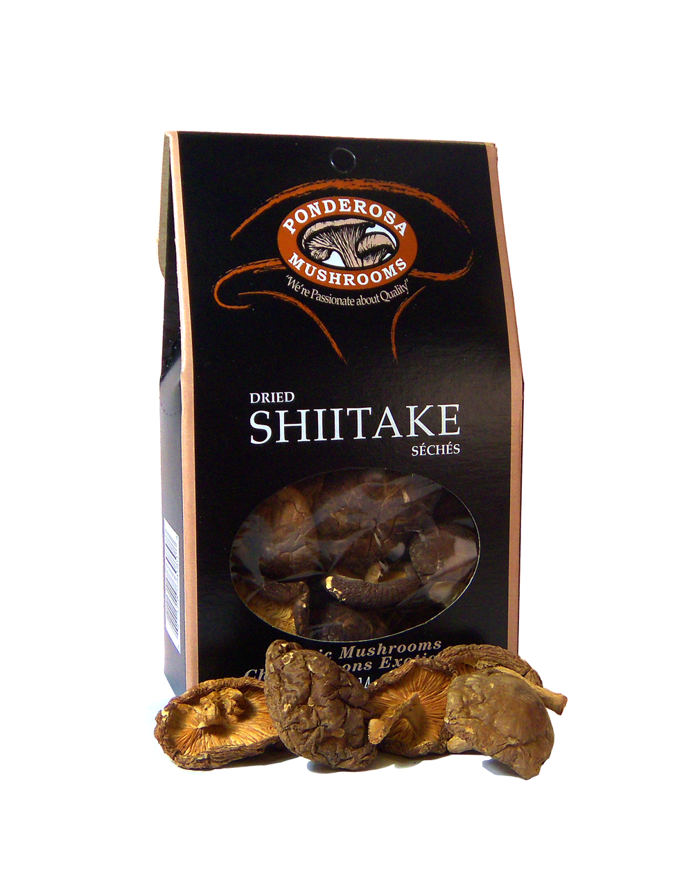 Ponderosa Dried Shiitake Mushrooms