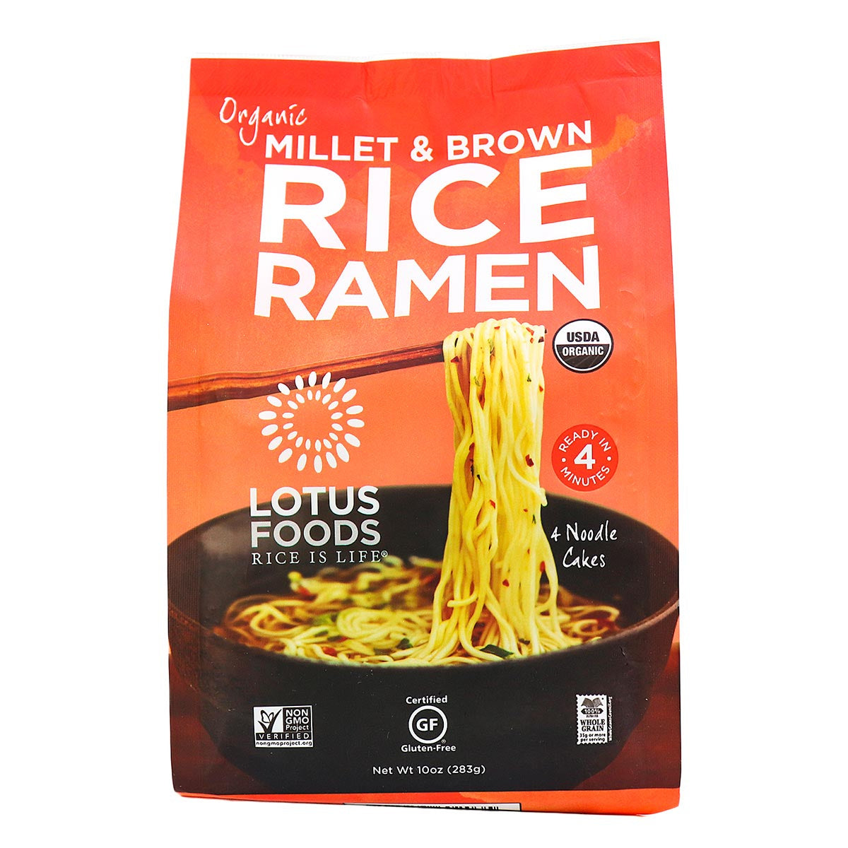Lotus Foods Organic Millet & Brown Rice Ramen