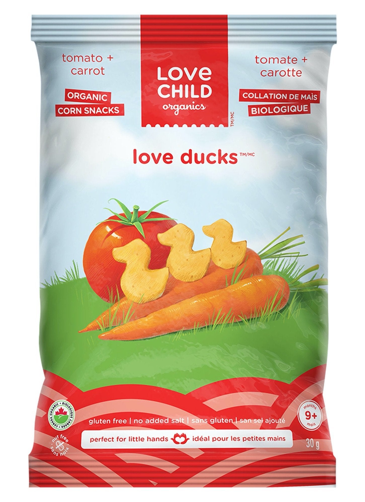 Love Child Organic Tomato Carrot Duck Snack