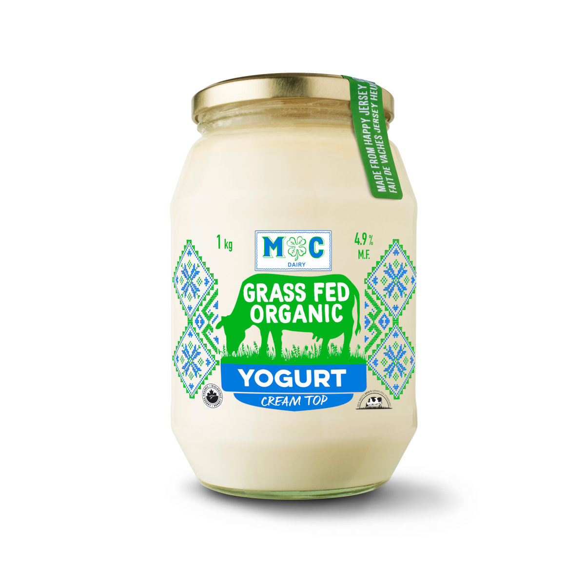 MC Dairy Organic Grass Fed Yogurt